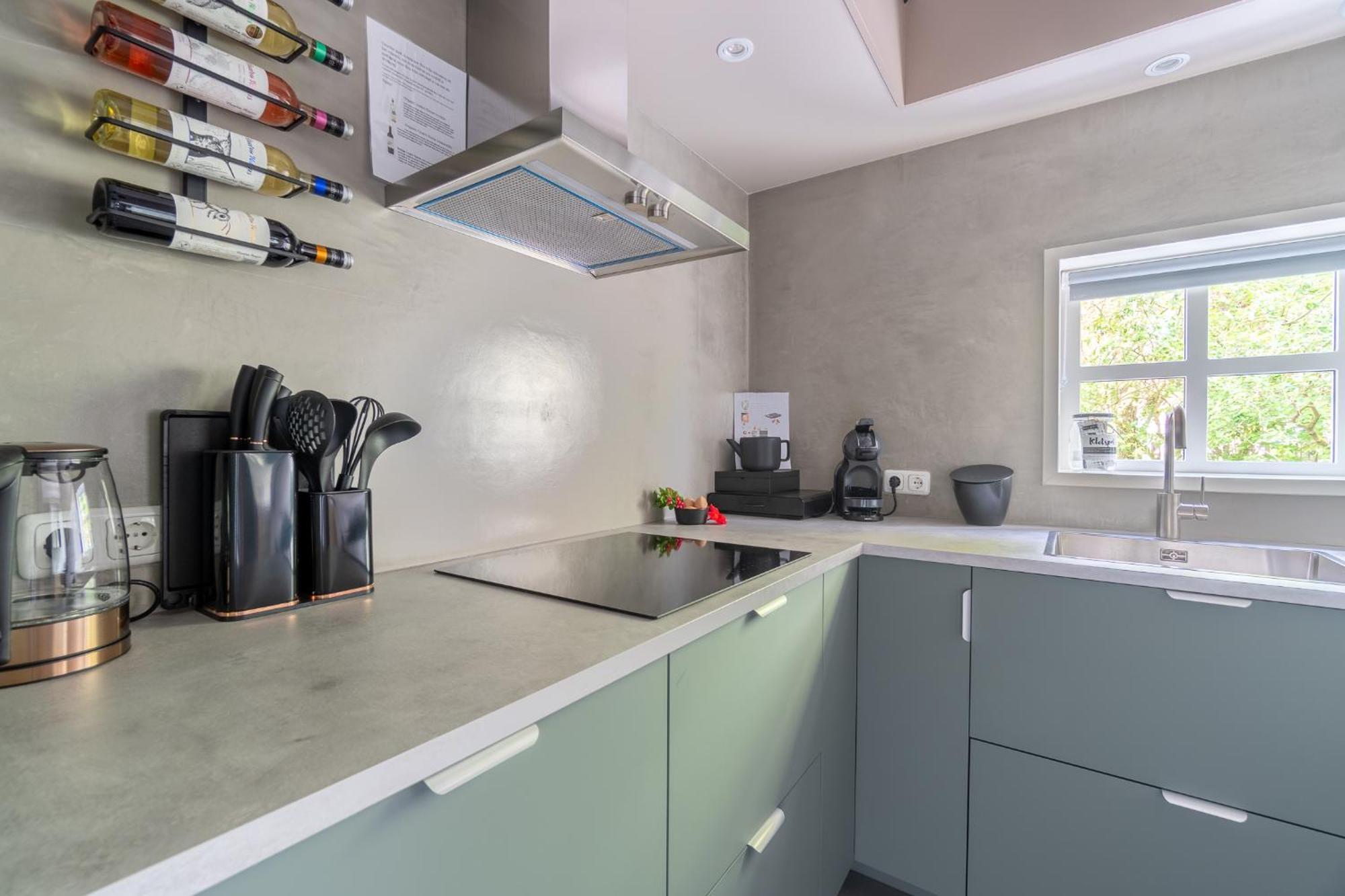 Prive In Een Bosrijke Omgeving Welkom Bij Gastenverblijf Het Ontsnapte Schaap In Jubbega Extérieur photo